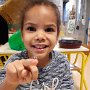 Ilona : "J'avais une bulle à la main parce que j'avais cassé les oeufs."